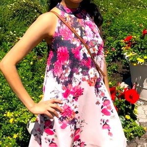 Floral printed dress